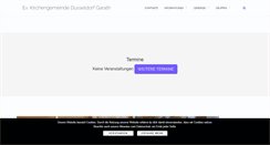 Desktop Screenshot of ev-kirche-garath.de